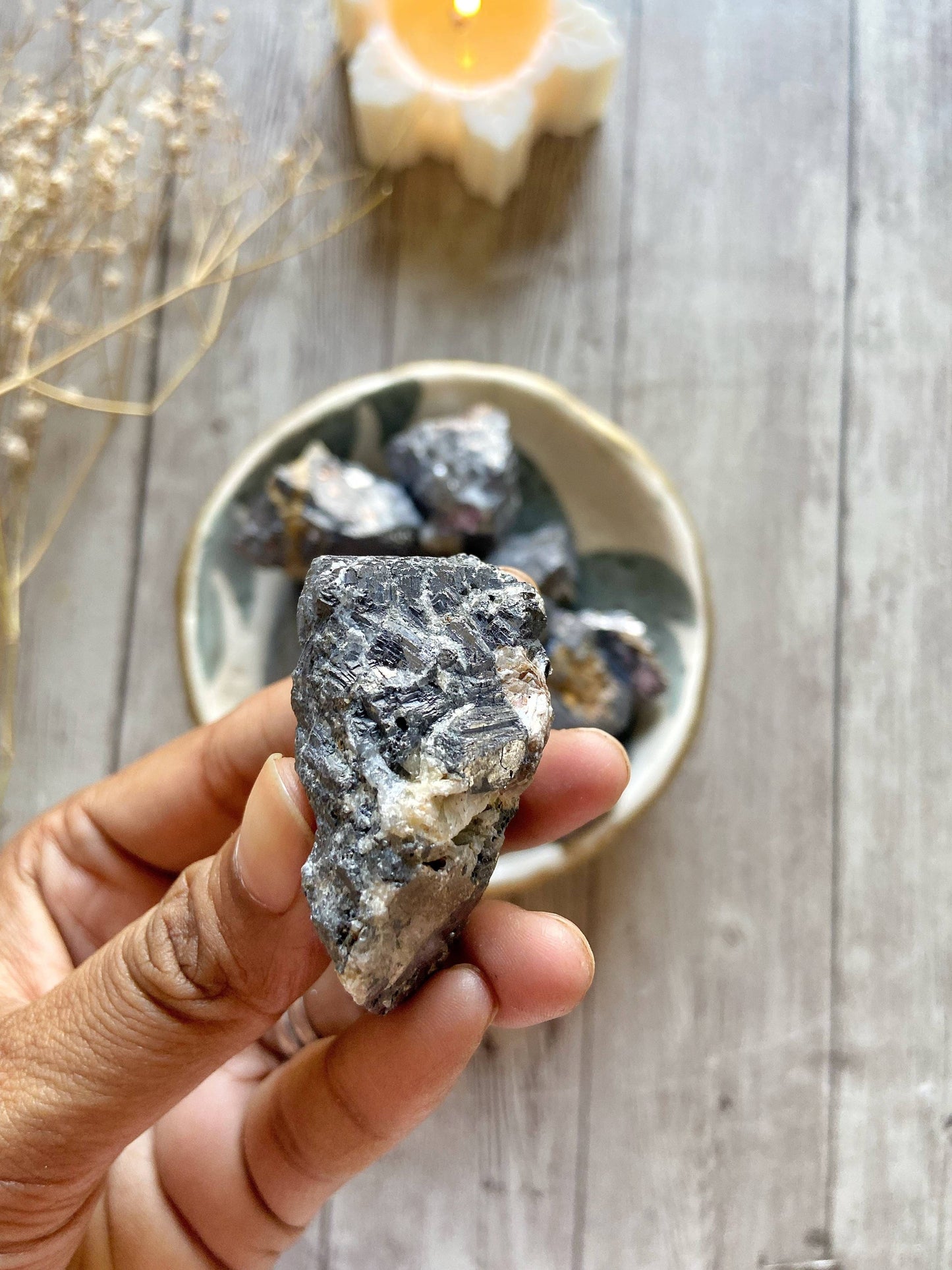Hematite Mini Raw Stone Crystal & Stones