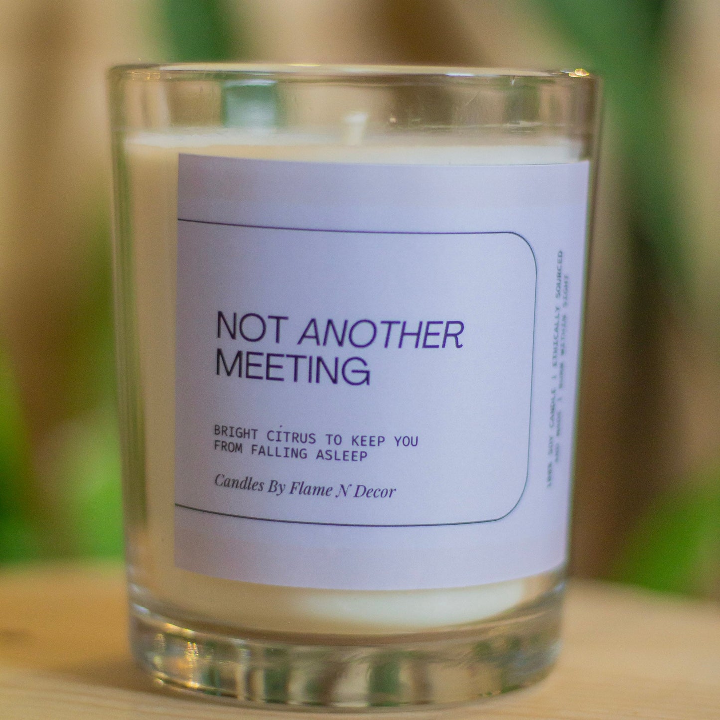 Not another Meeting | Soy Candle