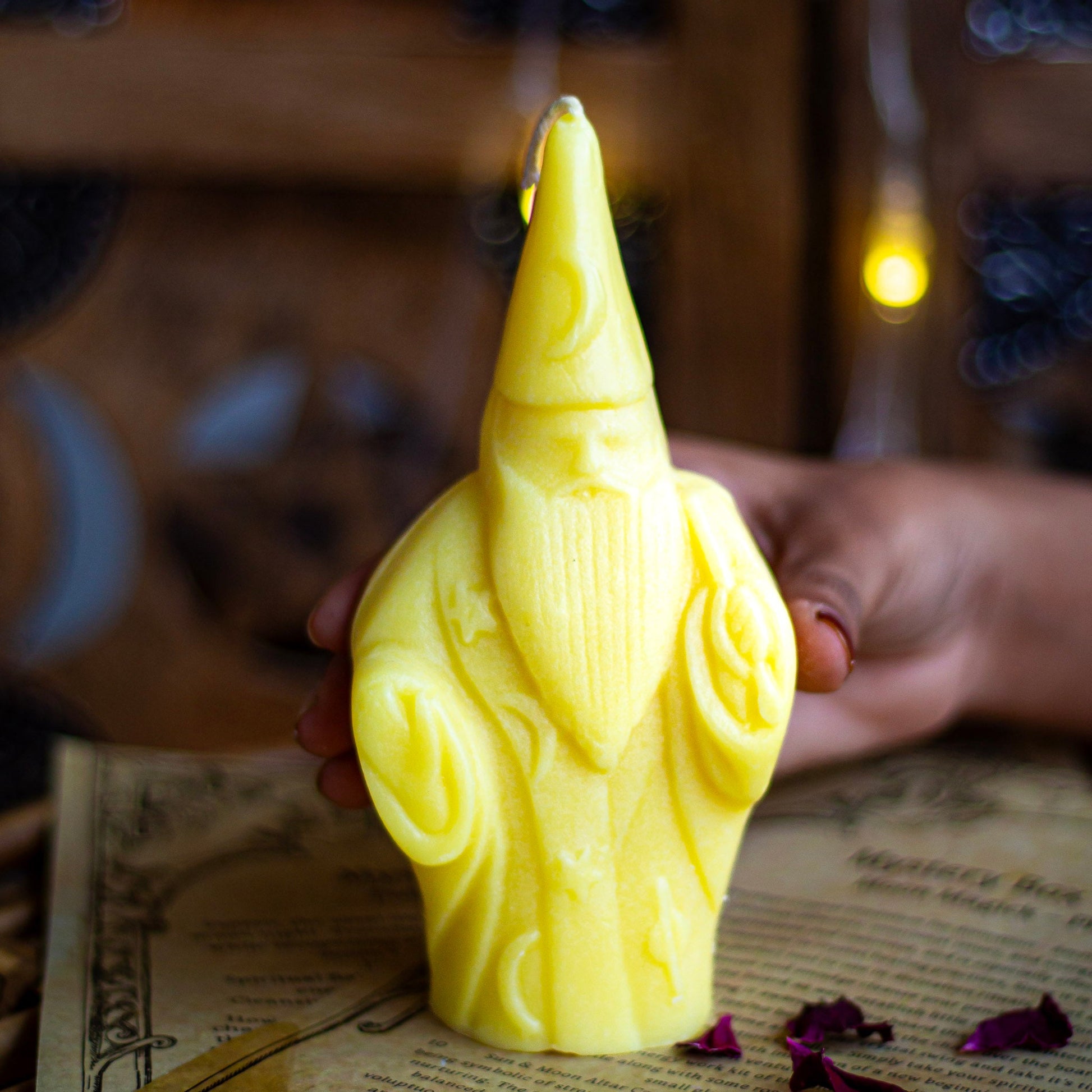 Merlin Magician Beeswax Candle Candles