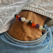 Load image into Gallery viewer, Libra Zodiac Bead Bracelet