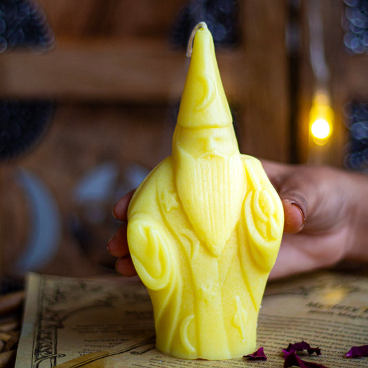 Merlin Magician Beeswax Candle Candles