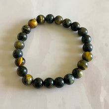Load image into Gallery viewer, Tiger&#39;s eye Bead Bracelet | Wealth &amp; Fortune