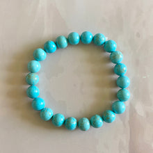Load image into Gallery viewer, Turquoise Bracelet - Stone of Protection &amp; Mediatation