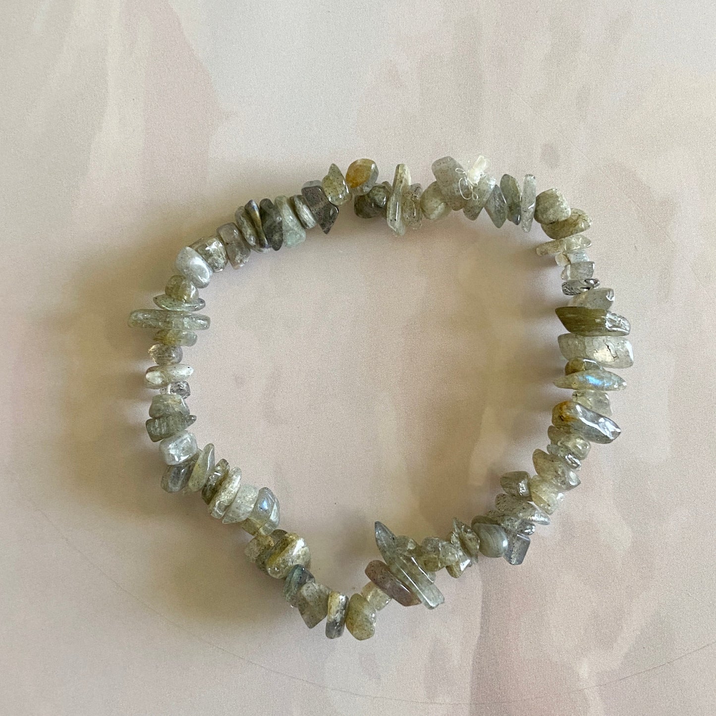 Labradorite Chips Bracelet | Psychic Abilities & Intuition Crystal Stones