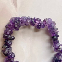 Load image into Gallery viewer, Amethyst Chips Bracelet | Helps with Insomnia