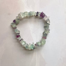 Load image into Gallery viewer, Fluorite Chips Bracelet | Improve Concentration