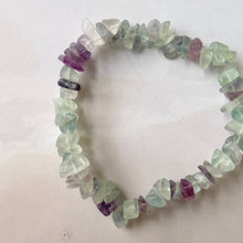 Load image into Gallery viewer, Fluorite Chips Bracelet | Improve Concentration