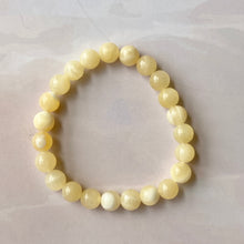 Load image into Gallery viewer, Yellow Calcite Bead Bracelet | Connect with Spirit Guides