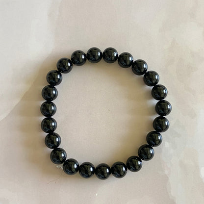 Black Tourmaline Bracelet - 8Mm | Stone Of Protection Crystals & Stones
