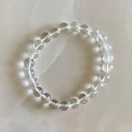 Clear Quartz Beads Bracelet | Master Healing Cryst Crystal & Stones