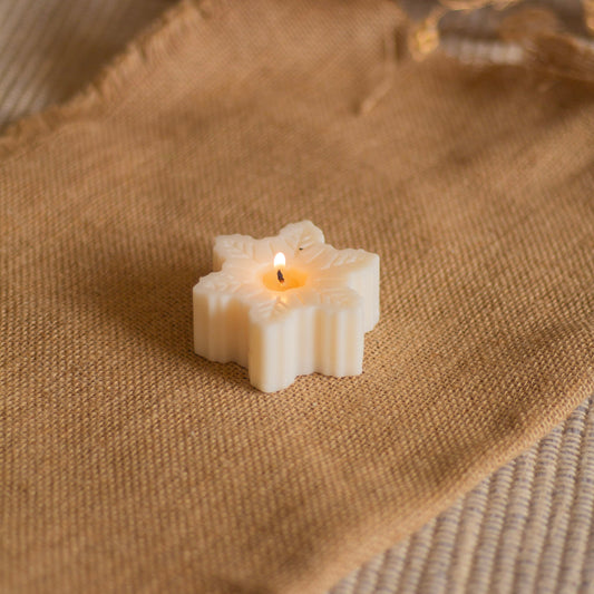 Snowflake Soy Candle | Pack of 5