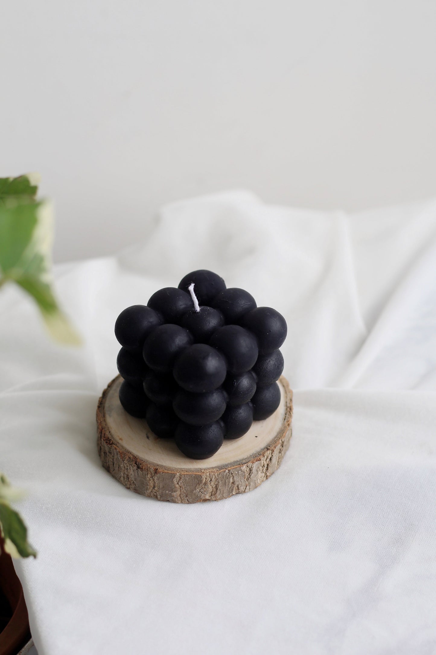Black Cloud Bubble Soy Candle | Pack Of 3