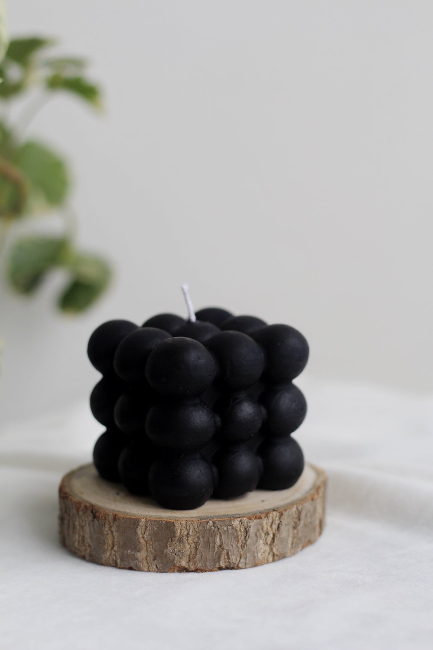 Black Cloud Bubble Soy Candle | Pack Of 3