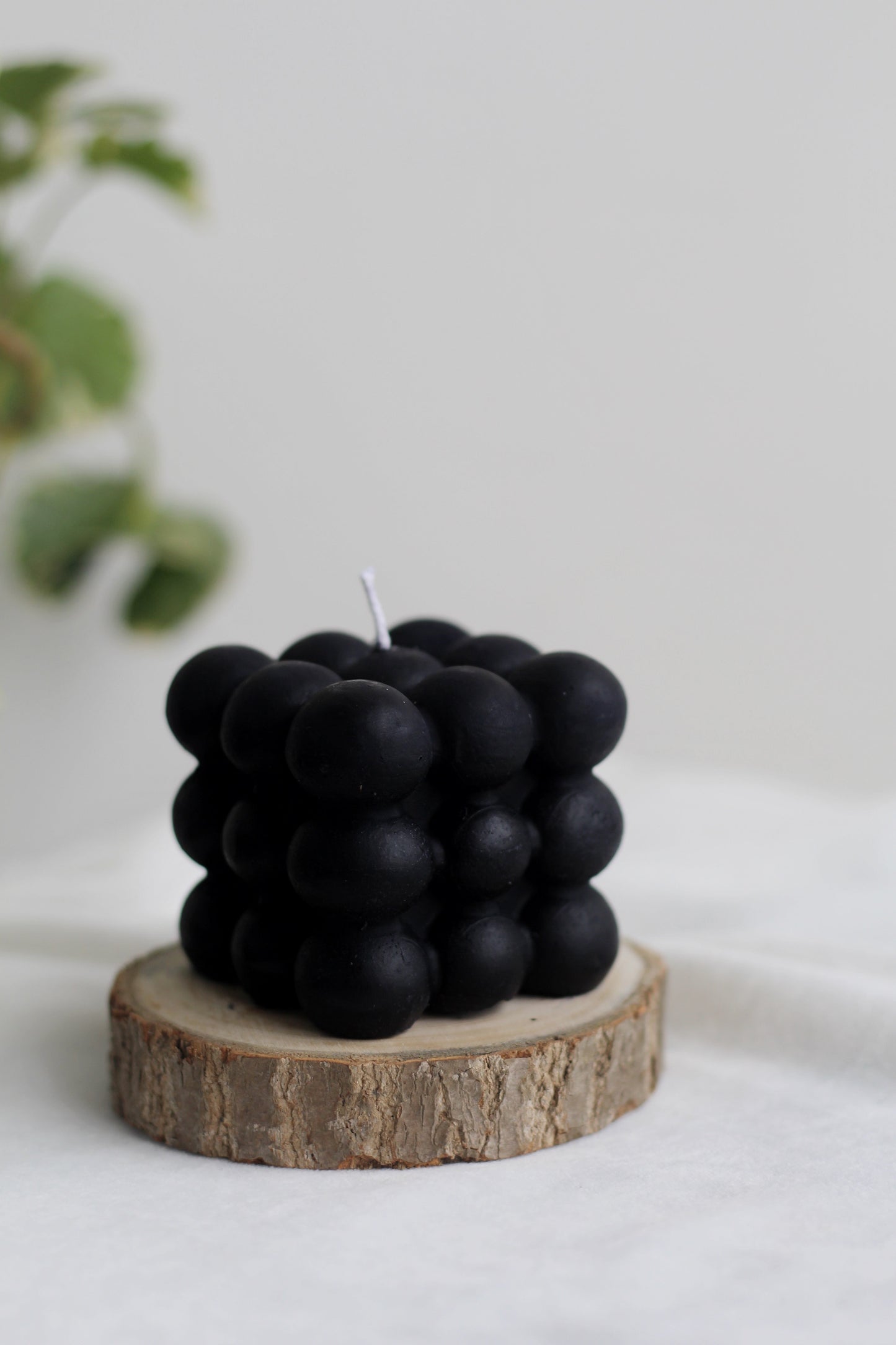 Black Cloud Bubble Soy Candle | Pack Of 3