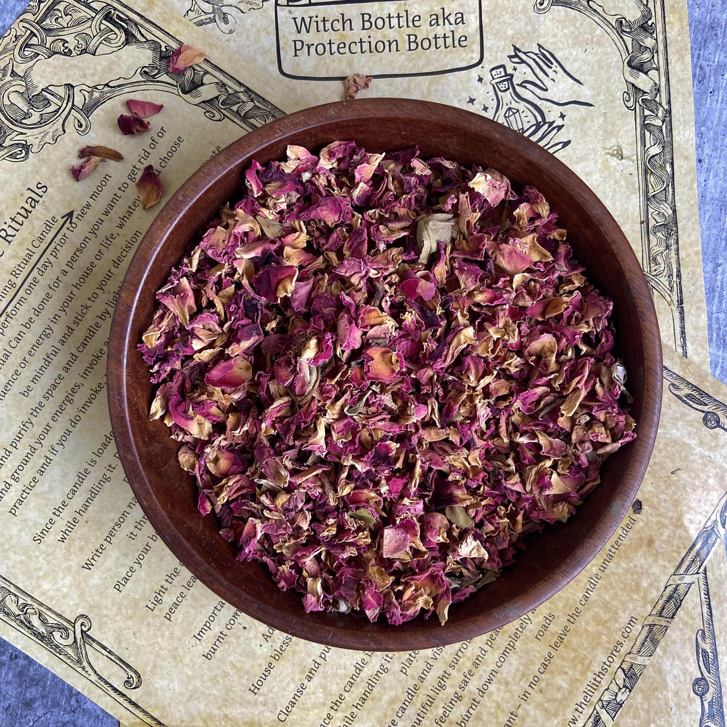 Dry Rose Petals - 30 Gm Herbs