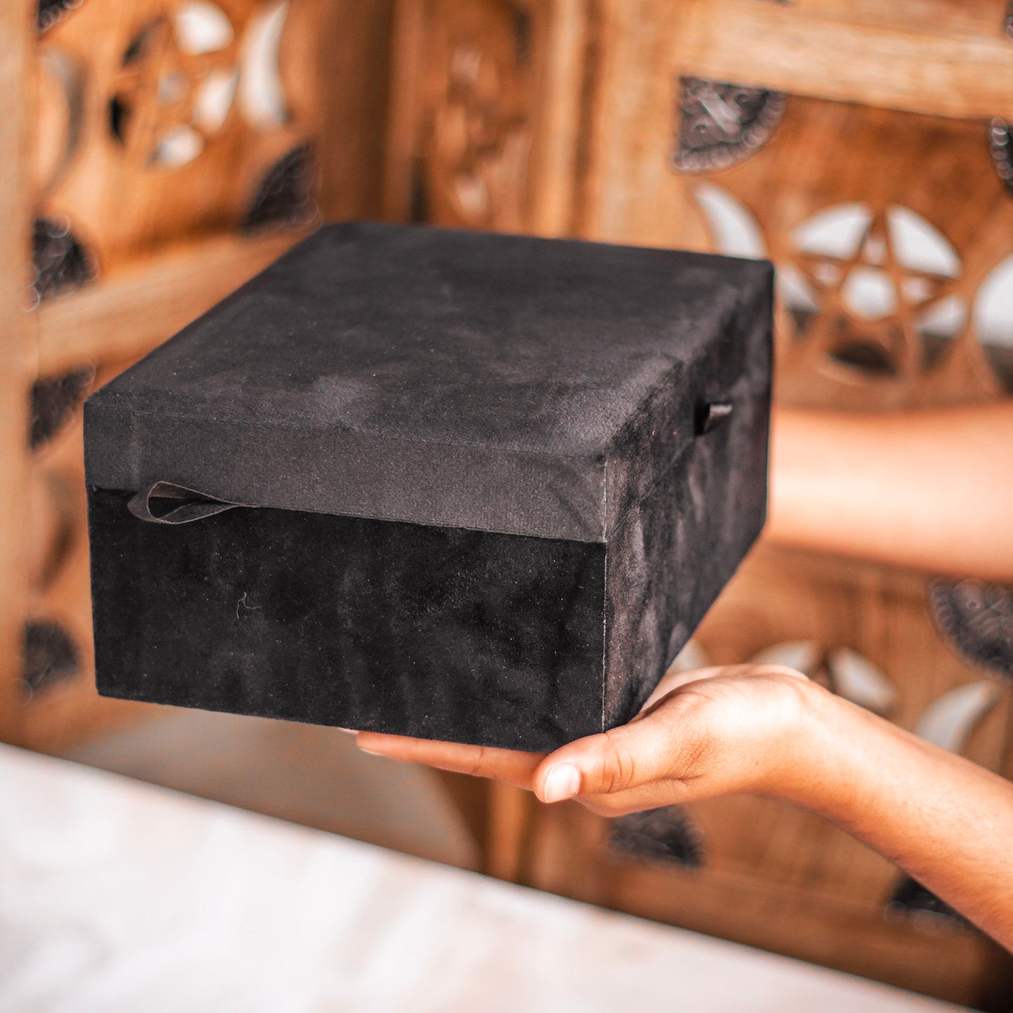 Black Velvet Box | Medium Size