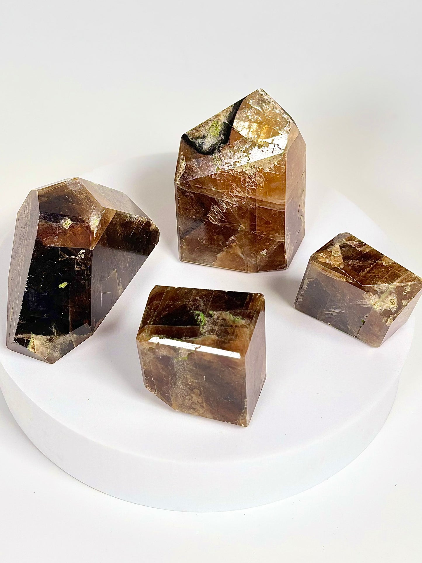 Dark Honey / Amber Calcite Free Form