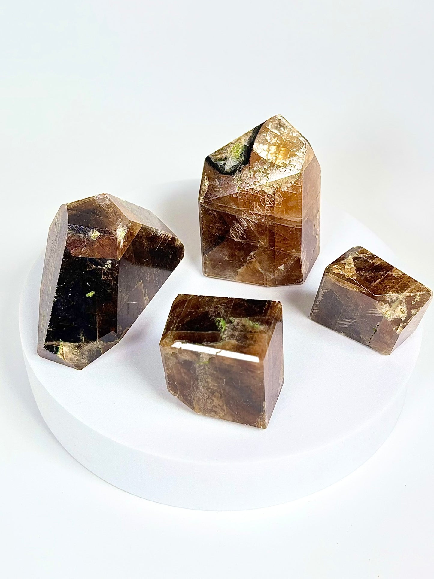 Dark Honey / Amber Calcite Free Form