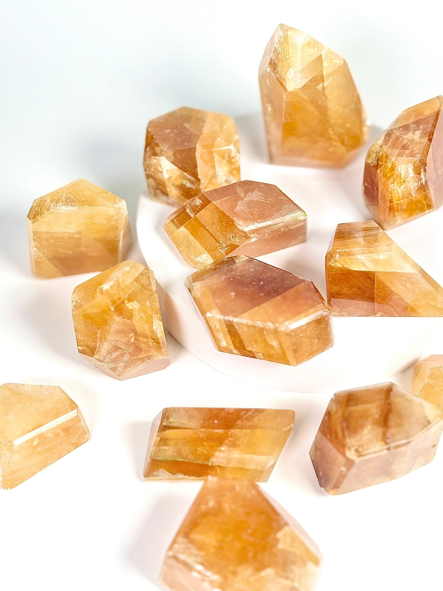 Honey Calcite Free Form