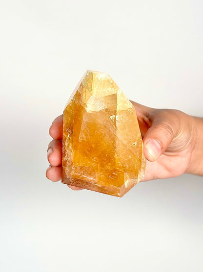 Honey Calcite Free Form