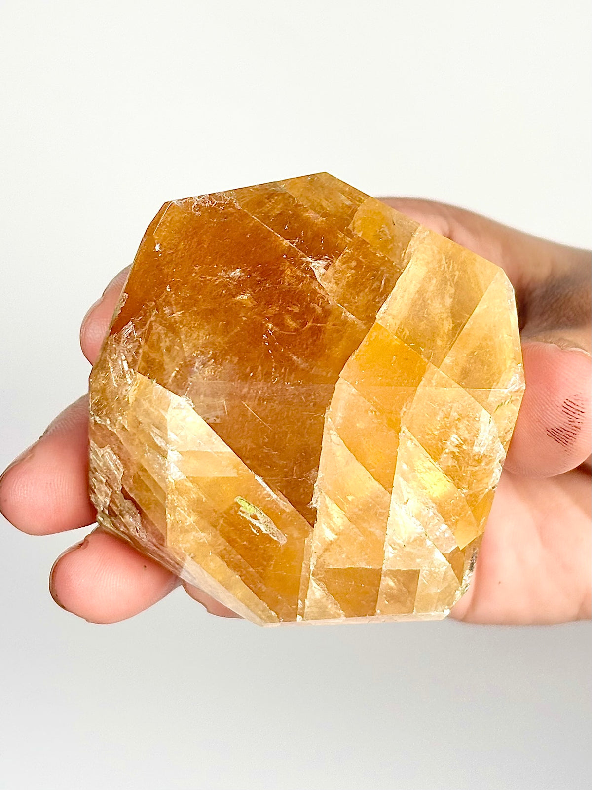 Honey Calcite Free Form