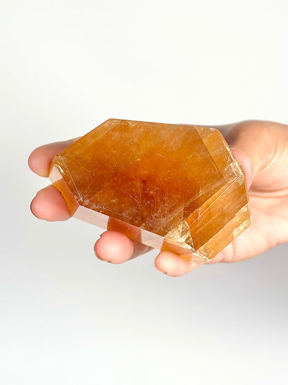 Honey Calcite Free Form