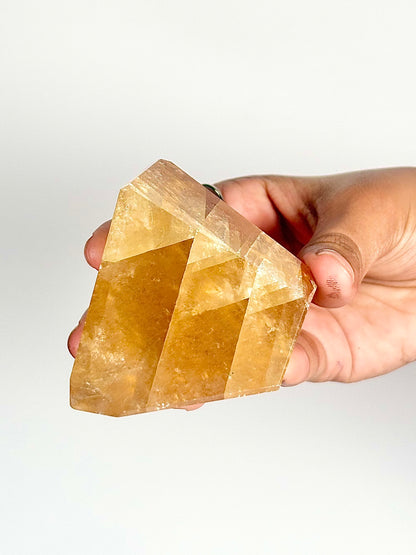 Honey Calcite Free Form