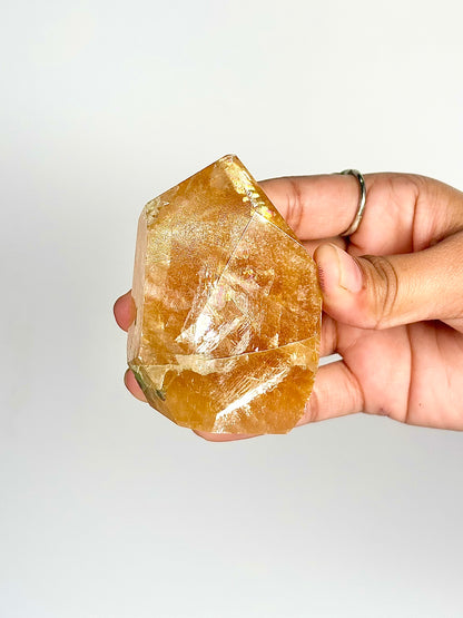Honey Calcite Free Form