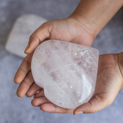 Clear Quartz XXL Heart |  Master Healing Crystal