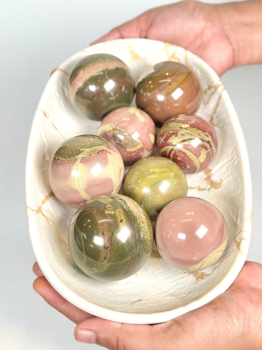 Natural Imperial Jasper Sphere