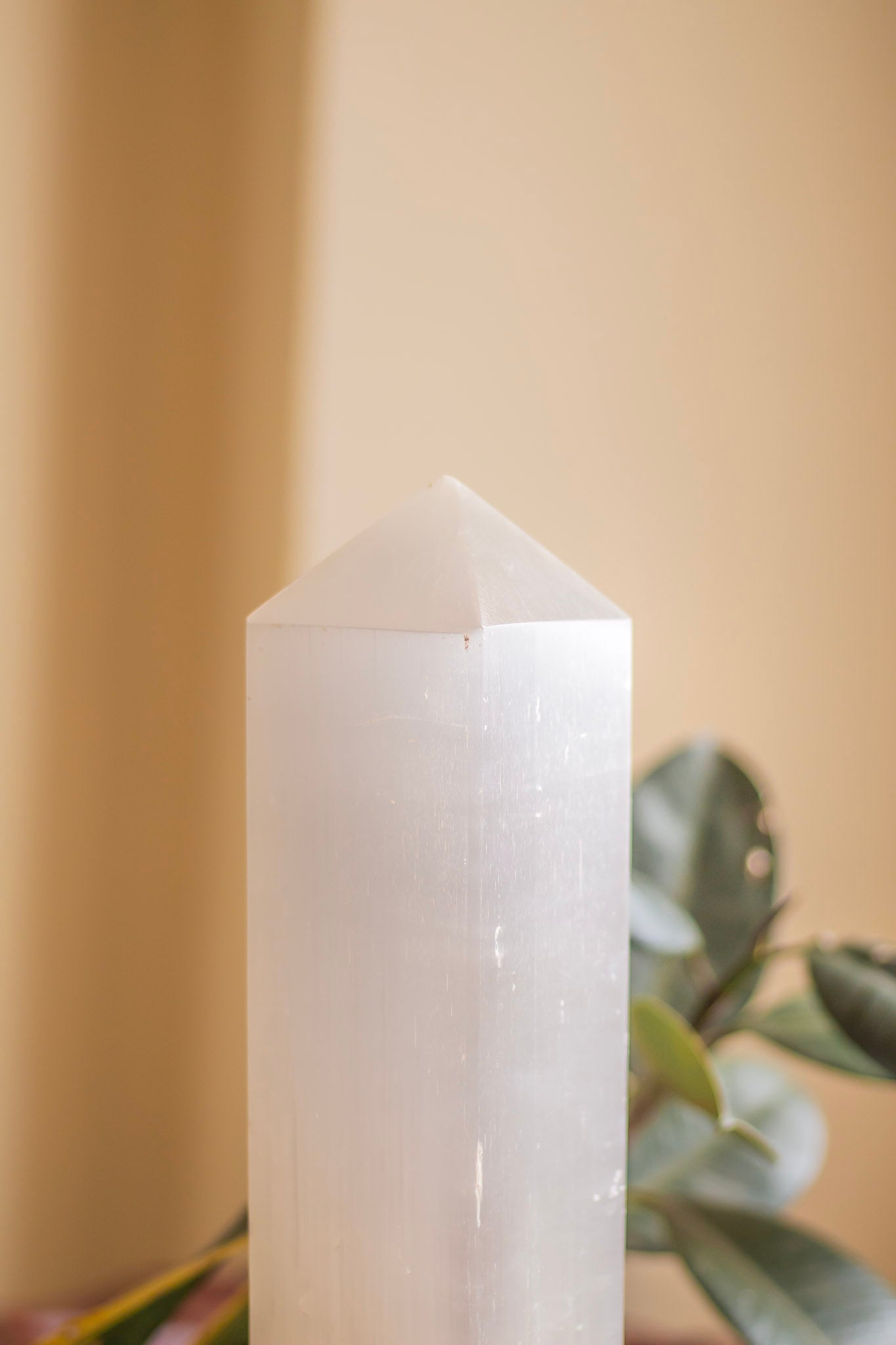 Selenite XXL Tower (Satin Spar Selenite) | Stone for Spiritual work & Cleansing - 3.8 Kg