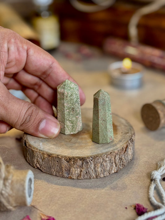 Mini Unakite Tower