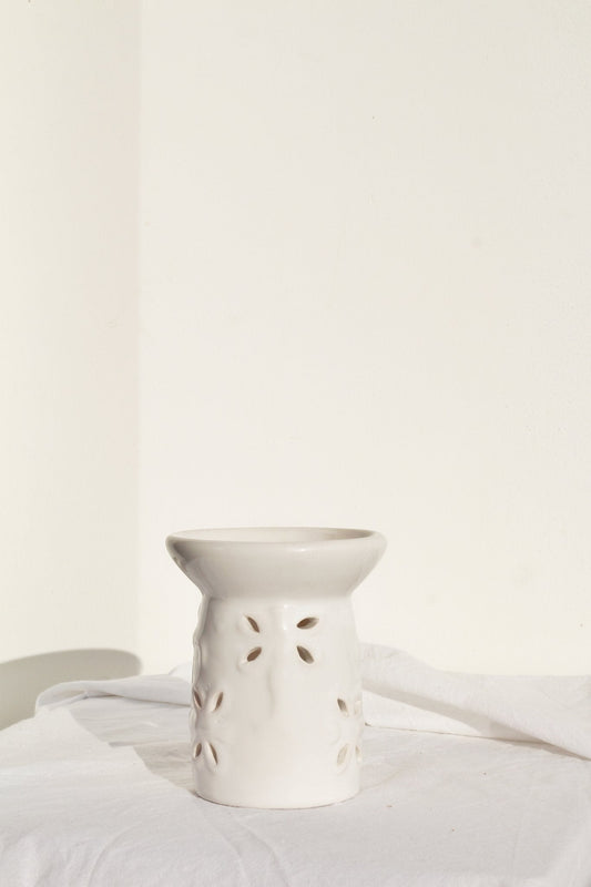 White Ceramic Wax / E. O Diffuser Altarware | Altar