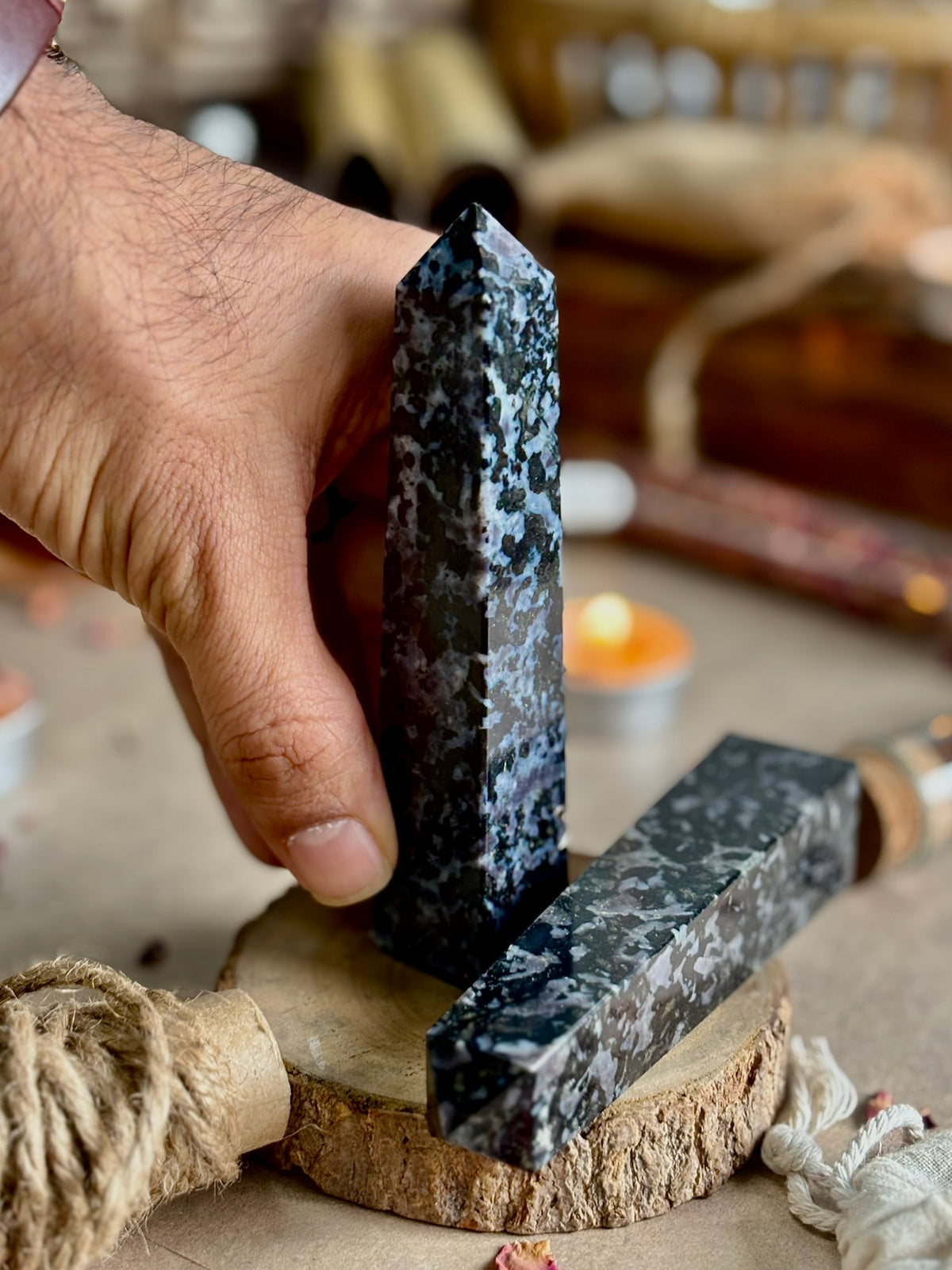 Mini Indigo Gabbro Tower