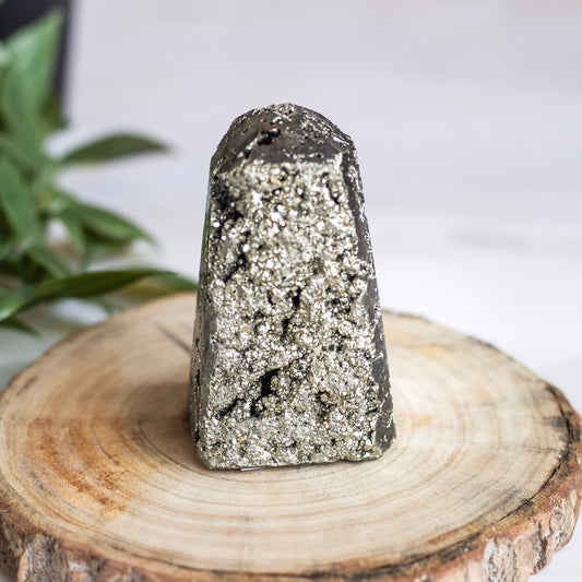 Pyrite Free Form Cluster - 161 Gm | Stone for financial abundance