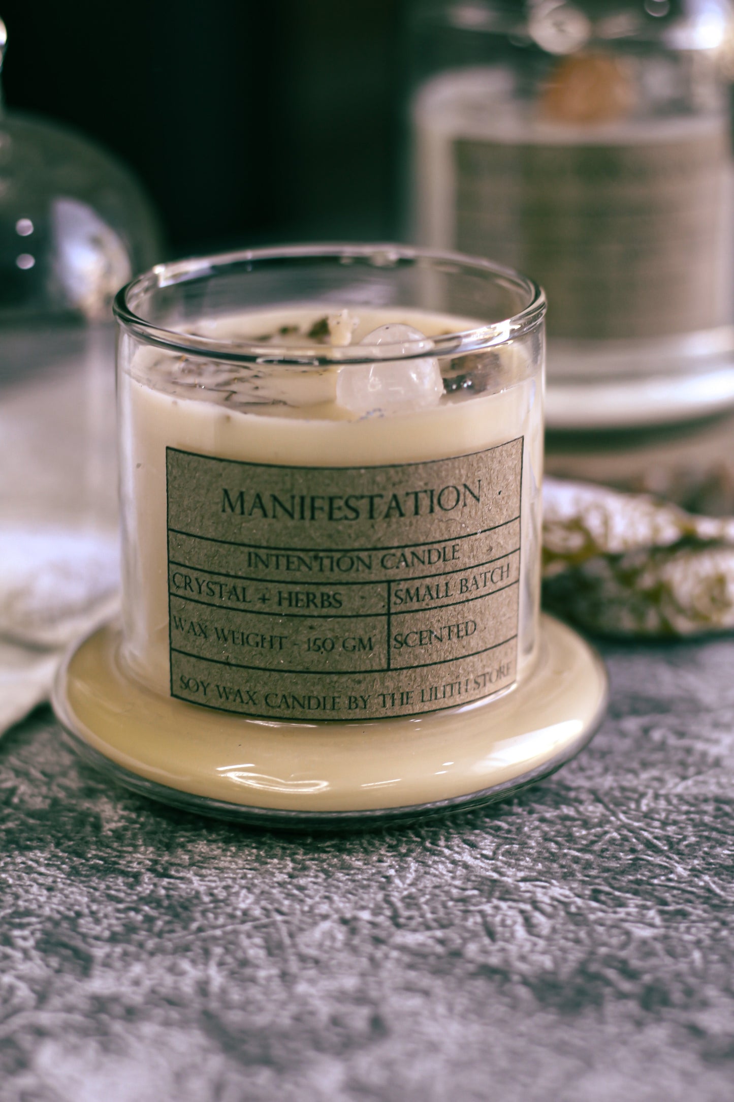 Manifestation Intention Candle Candles