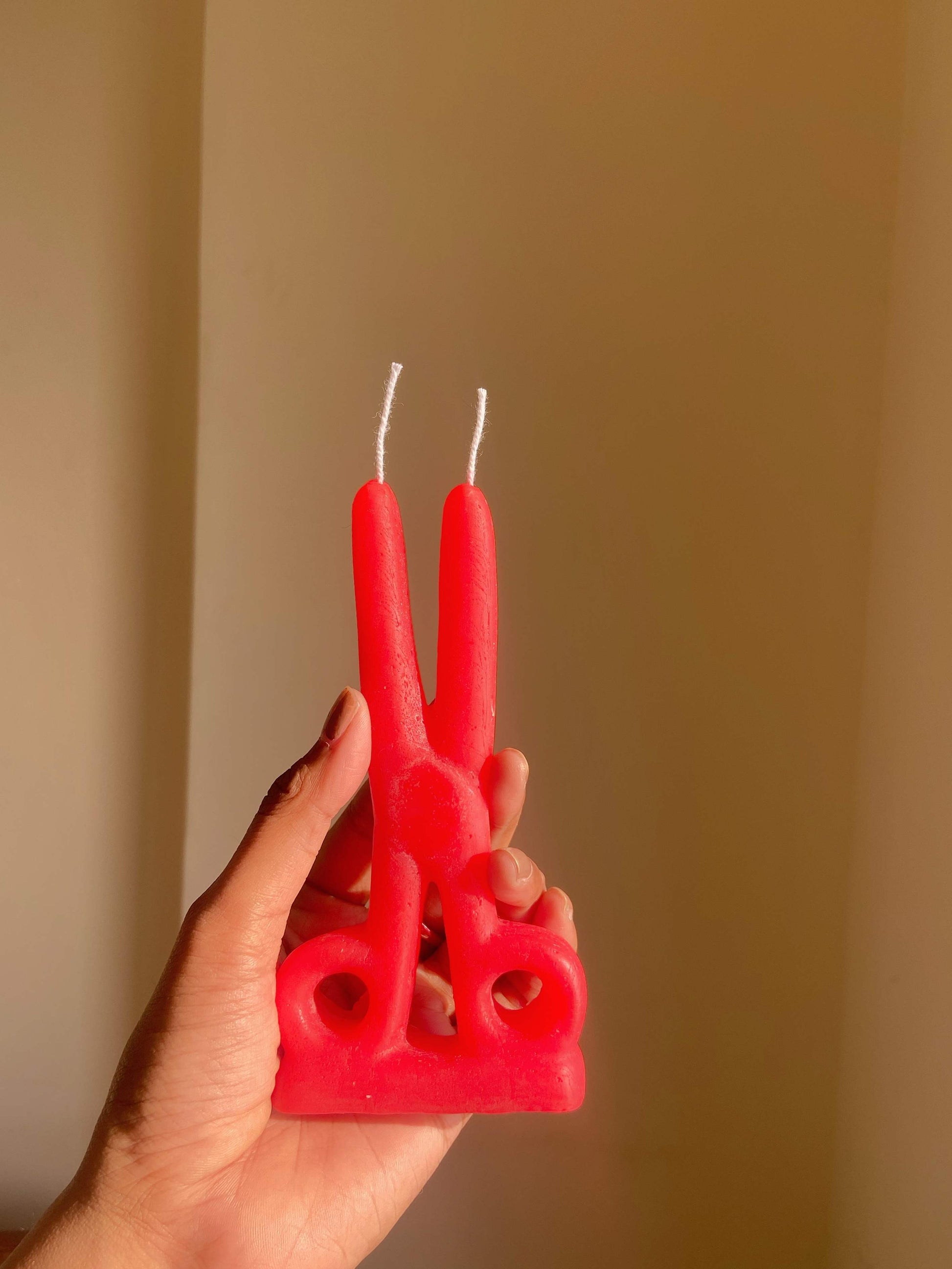 Scissor Candle | Soy & Bees Wax Available Candles