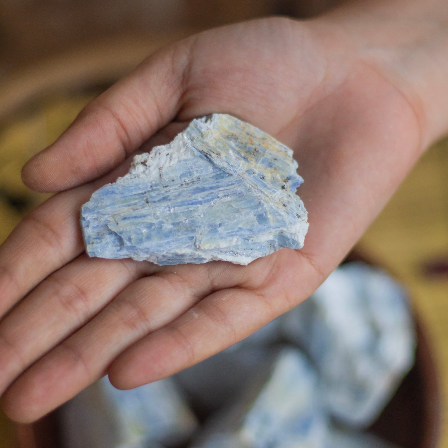 Kyanite Raw Medium size Stone | Enhance telepathy ability & Open Roads & Create Opportunities