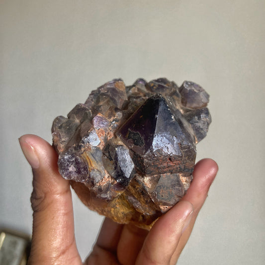 Amethyst Raw Stone - 320 Gm | Helps activating Third Eye & Psychic abilities