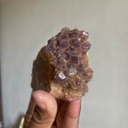 Amethyst Raw Stone - 130 Gm | Helps activating Third Eye & Psychic abilities