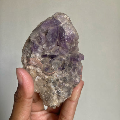 Amethyst Raw Stone - 207 Gm | Helps activating Third Eye & Psychic abilities