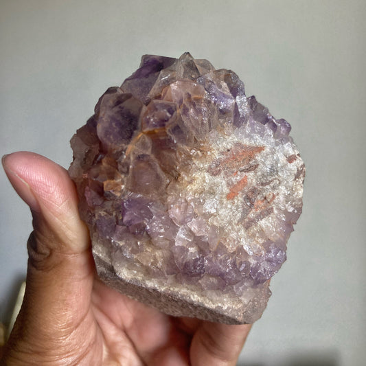 Amethyst Raw Stone - 80 Gm | Helps activating Third Eye & Psychic abilities