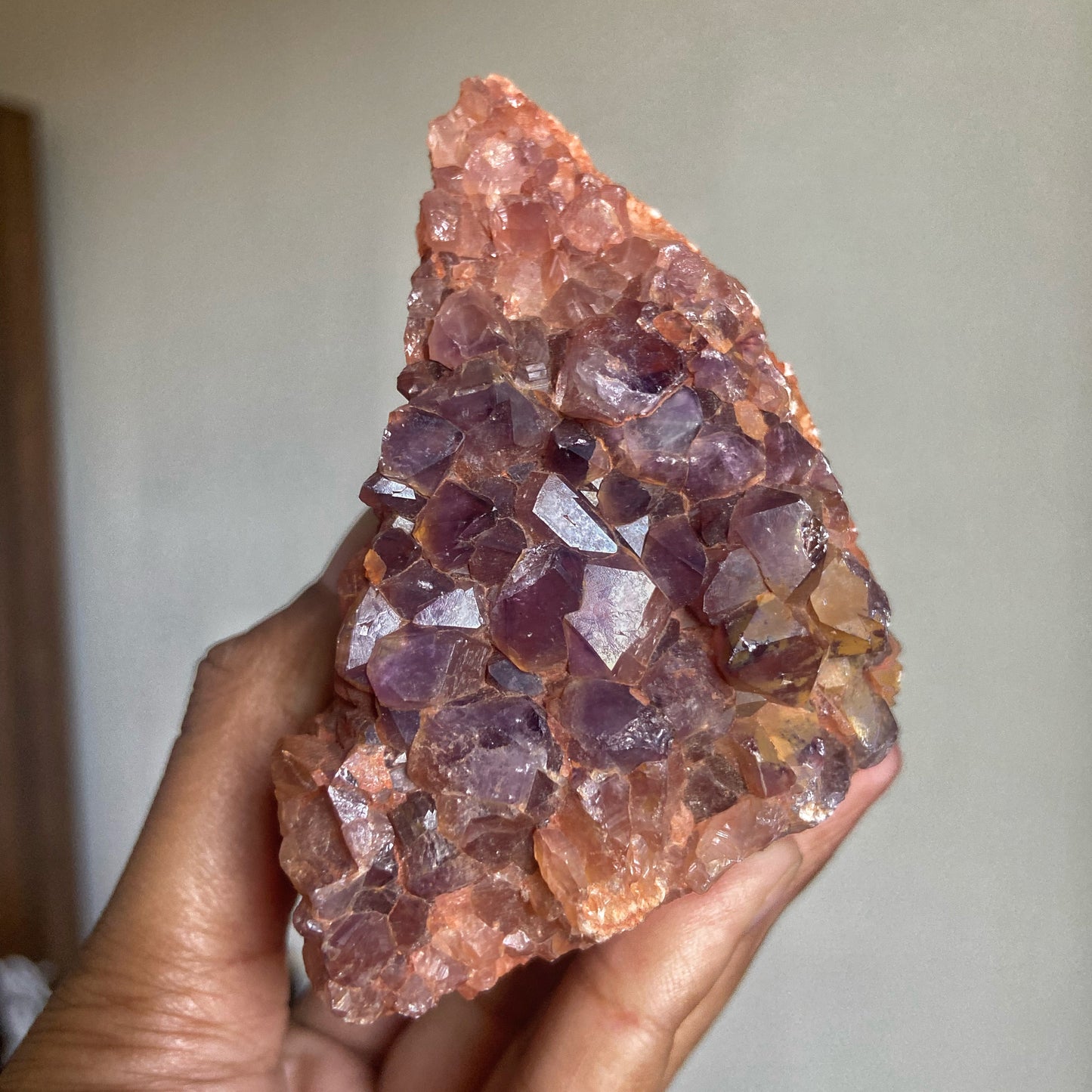 Amethyst Raw Stone - 333 Gm | Helps activating Third Eye & Psychic abilities