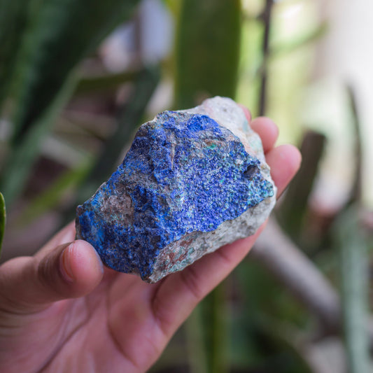 Azurite Mineral- 213 Gm | Promotes Intution & Creativity