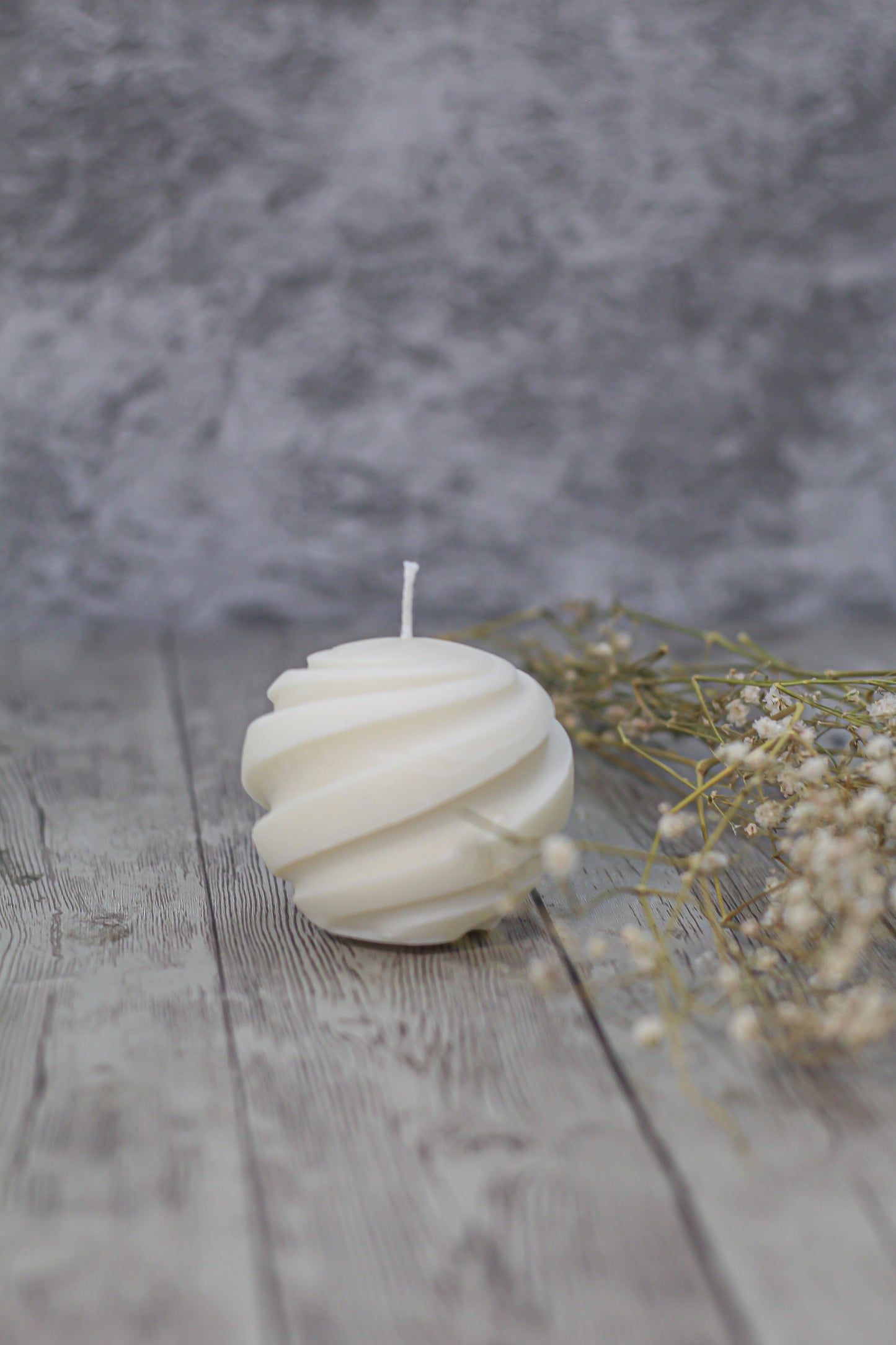 Irregular Sphere Decorative Candle | Pack Of 3