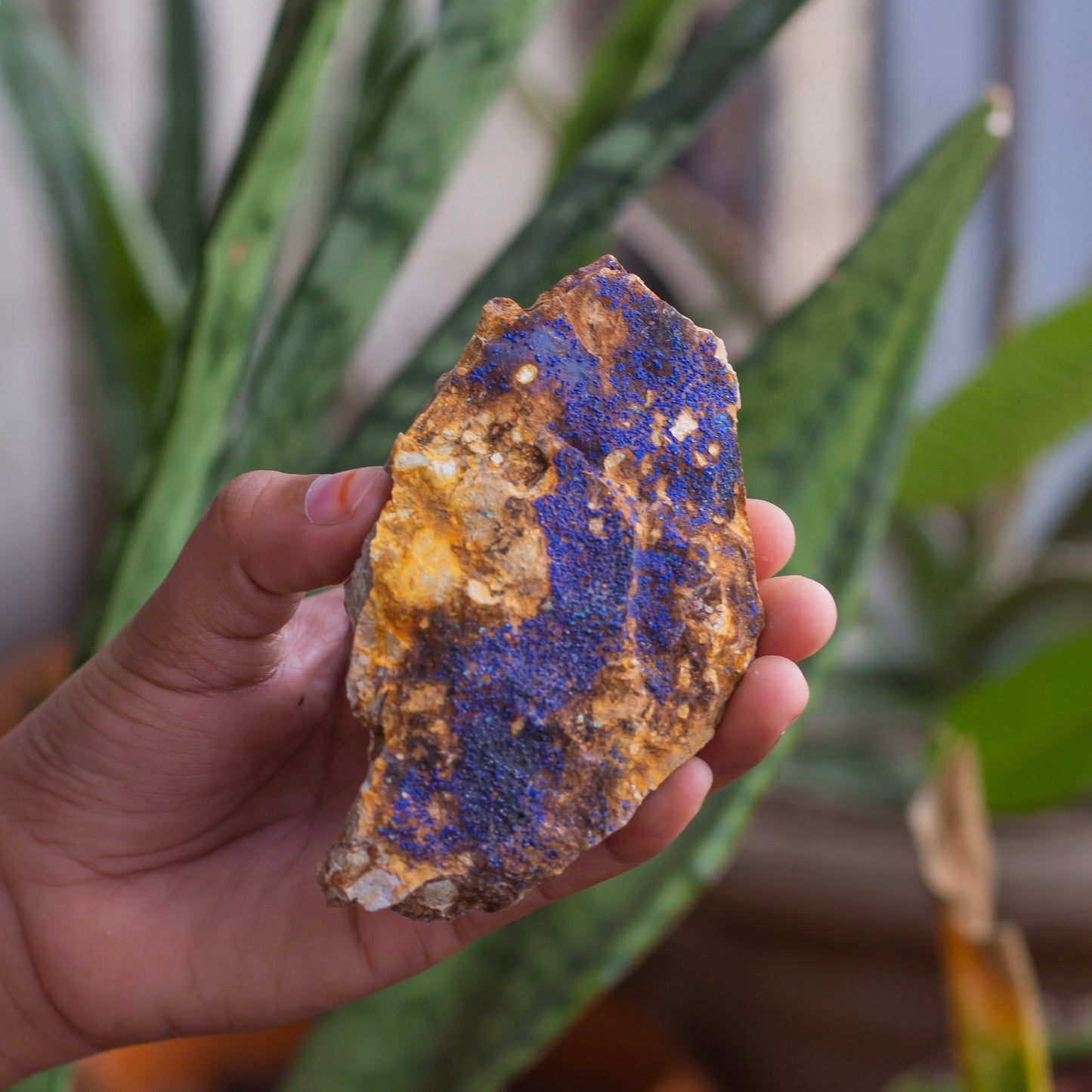 Azurite Mineral- 156 Gm | Promotes Intution & Creativity