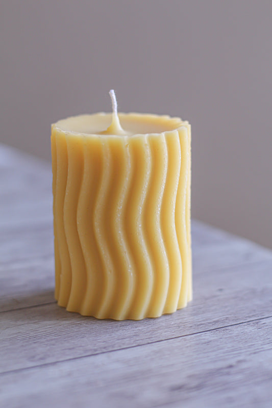Irregular Pillar Bees Candle