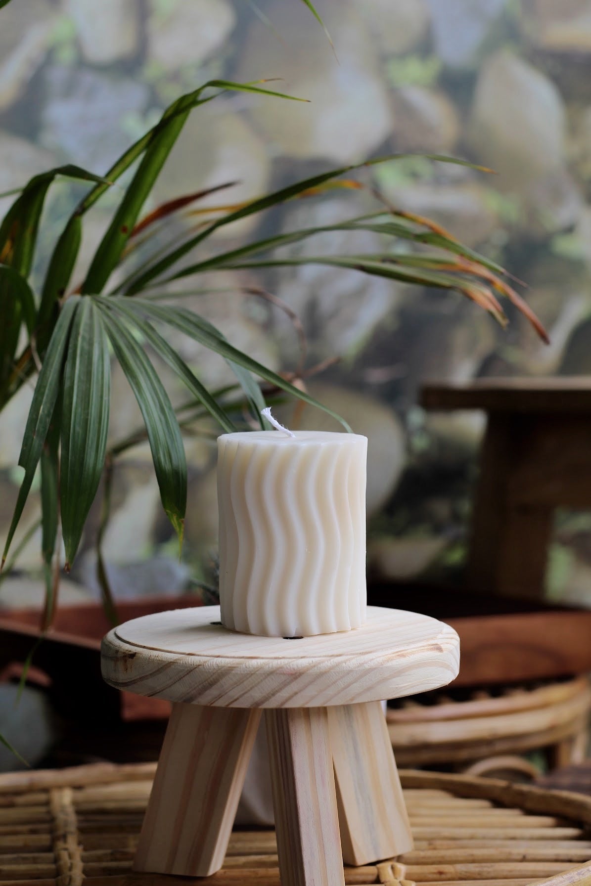 Irregula Pillar Soy Candle Set Of 3