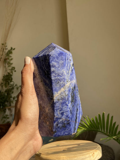 Sodalite Point Free Form - 1250 Gm Crystal & Stones
