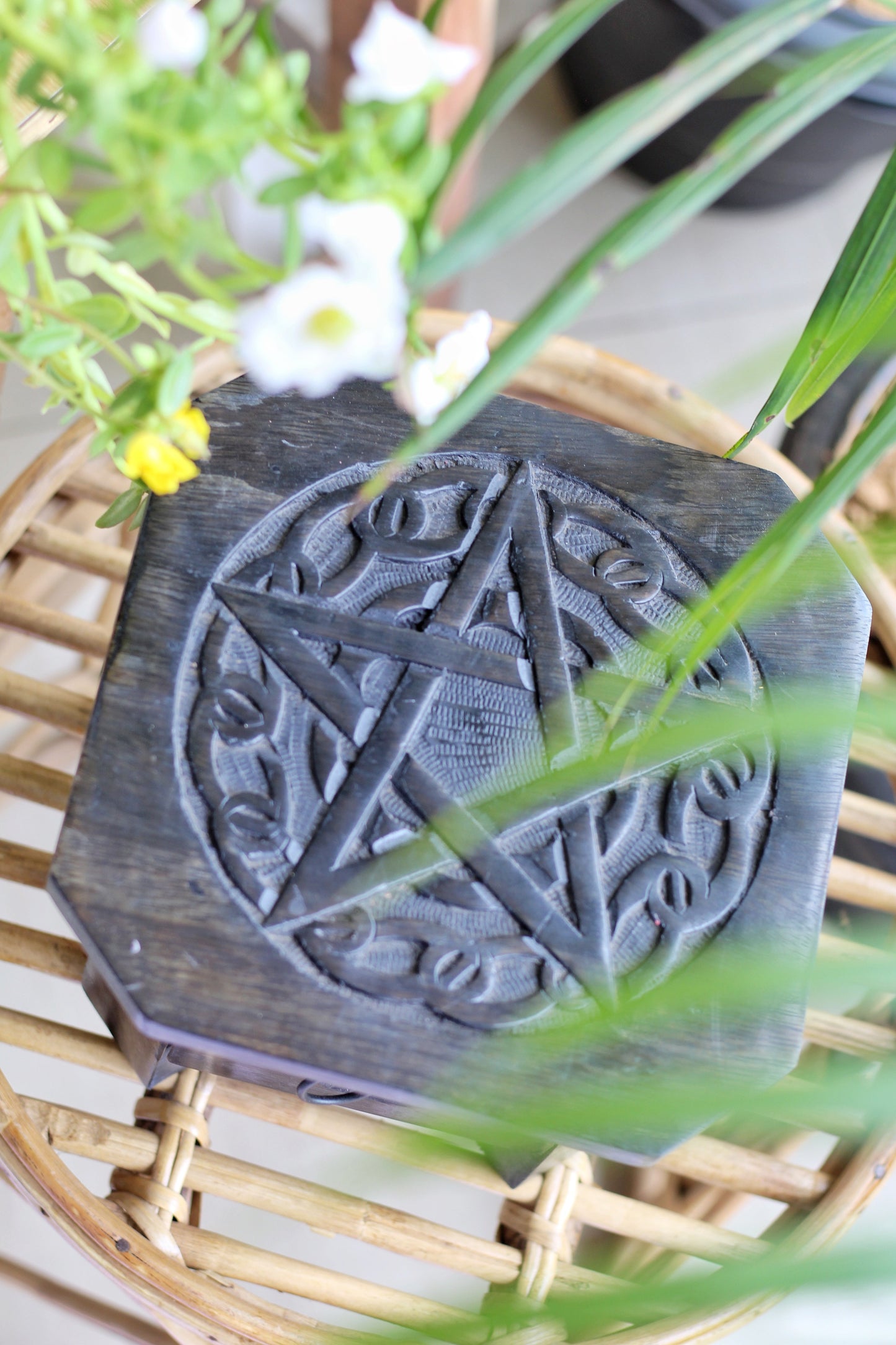 Altar Table With Carved Pentacle Altarware |